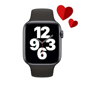 Foto Apple Watch SE Valentinstag.